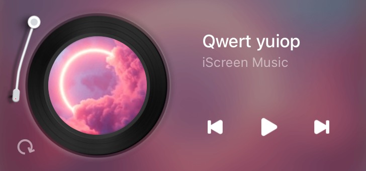 Widget Music Player