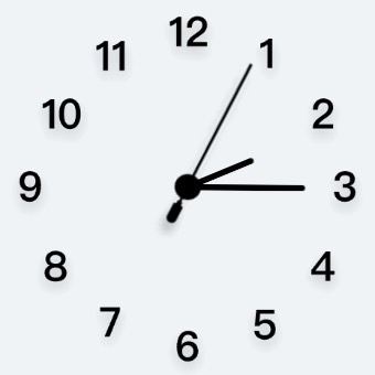 Widget 表盘时钟