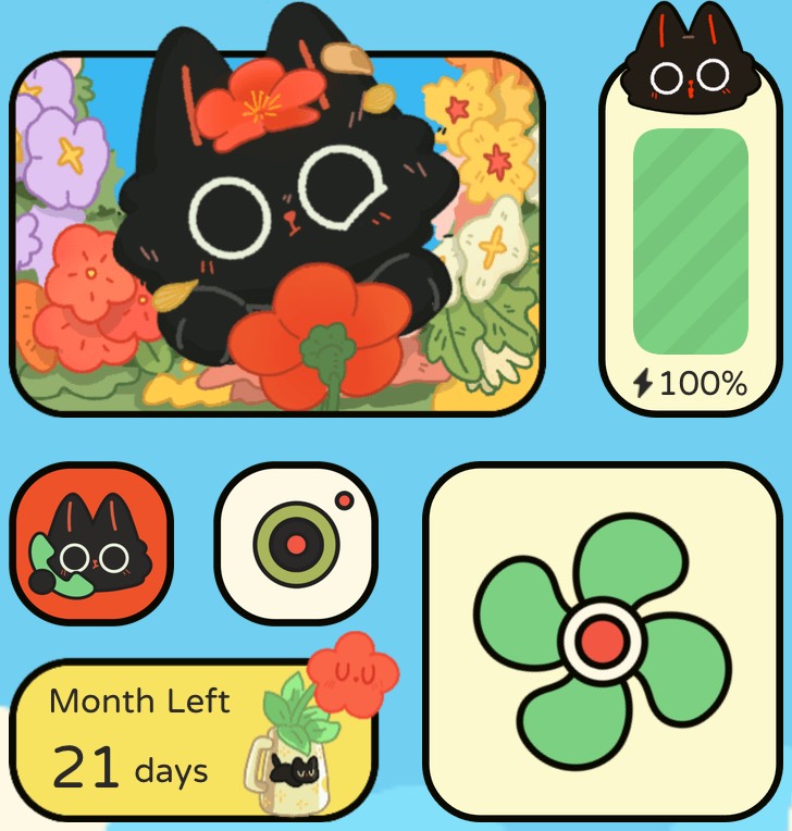 Widget Cat Paradise