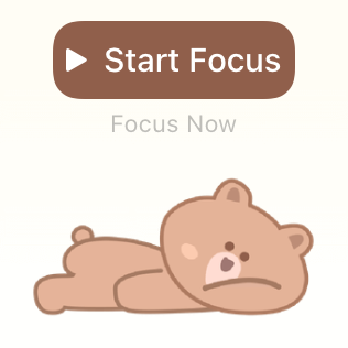 Widget Bear Focus