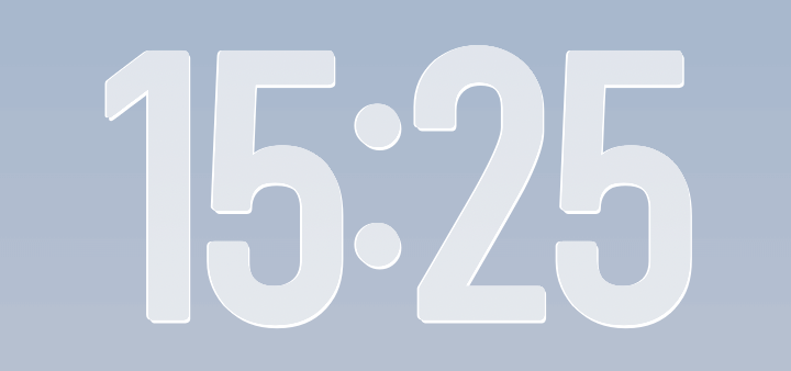 Widget iOS时钟
