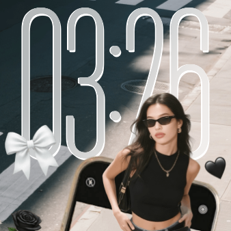 Widget iOS Clock